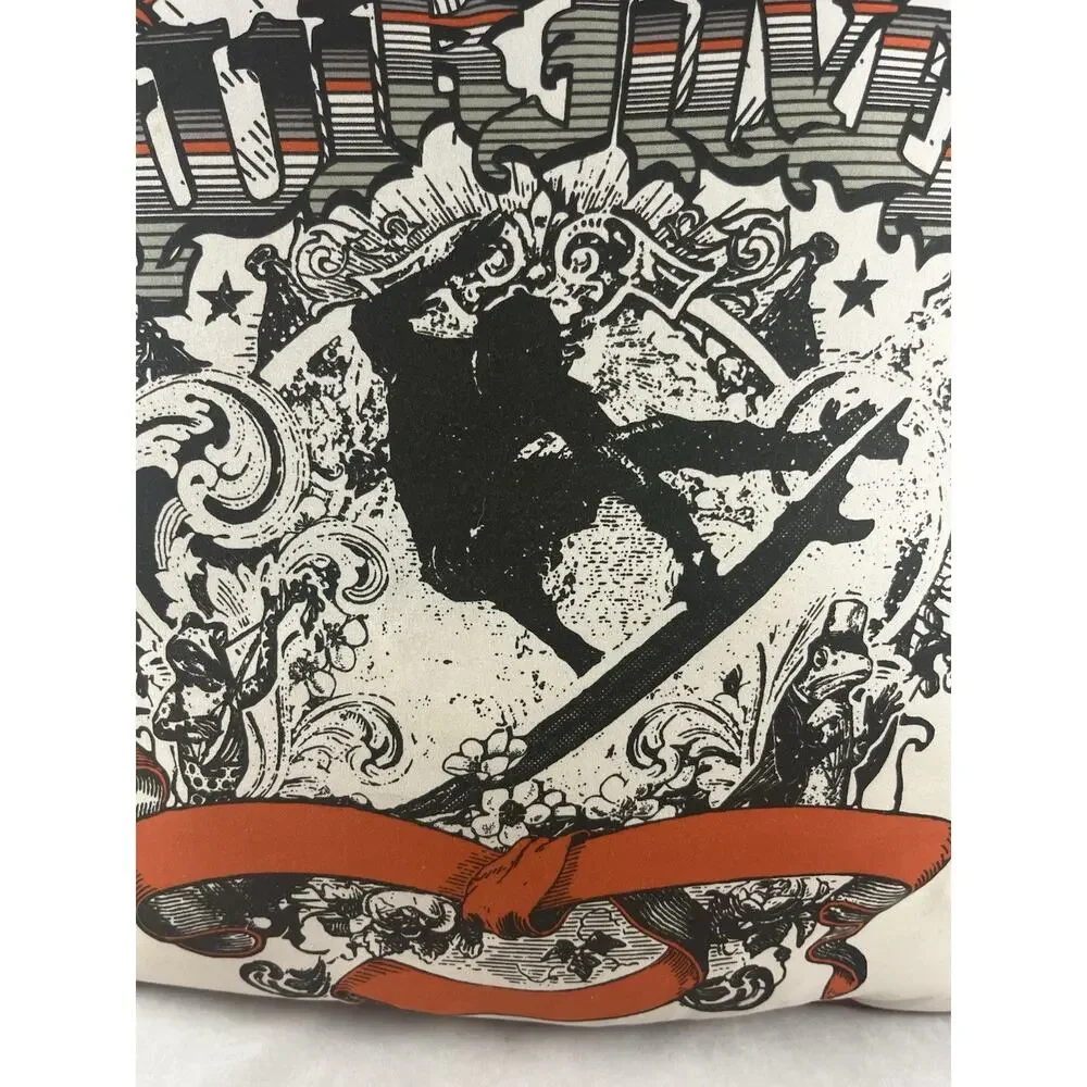 Quiksilver Surfer Throw Pillow 15 x 15 Vintage Y2K